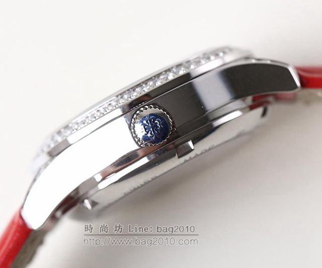 PATEK PHILIPPE手錶 2019最新款情侶對表 百達翡麗月相系列 百達翡麗高端情侶腕表  hds1419